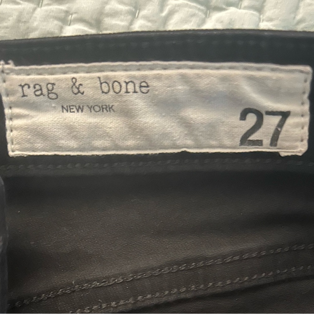 COPY - rag & bone Nina High Rise Ankle Skinny Jeans in black- Size 27- NWOT. Ne… - Picture 9 of 11